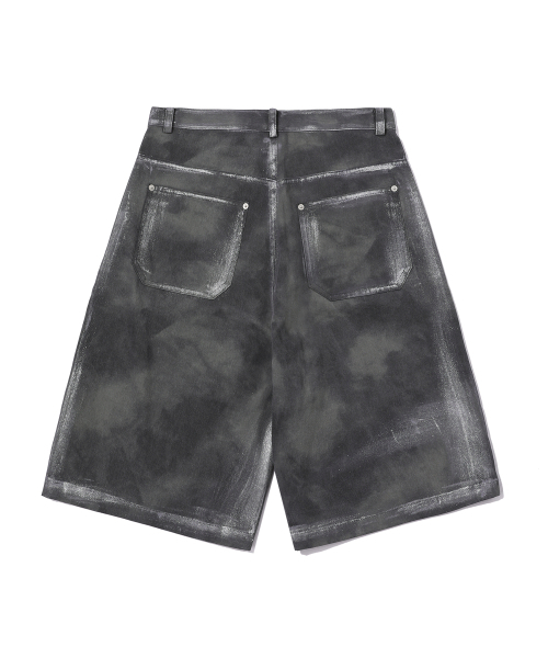 EPISODE UNTITLED(エピソードアンタイトルド)の「HAND PAINTING DYEING BERMUDA PANTS_MIX KHAKI(その他パンツ・レディース・その他・2/3)」の2枚目の写真