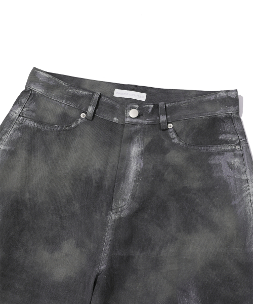 EPISODE UNTITLED(エピソードアンタイトルド)の「HAND PAINTING DYEING BERMUDA PANTS_MIX KHAKI(その他パンツ・レディース・その他・2/3)」の3枚目の写真