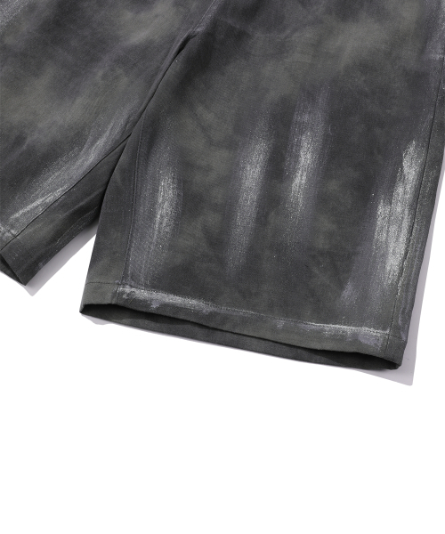 EPISODE UNTITLED(エピソードアンタイトルド)の「HAND PAINTING DYEING BERMUDA PANTS_MIX KHAKI(その他パンツ・レディース・その他・2/3)」の4枚目の写真