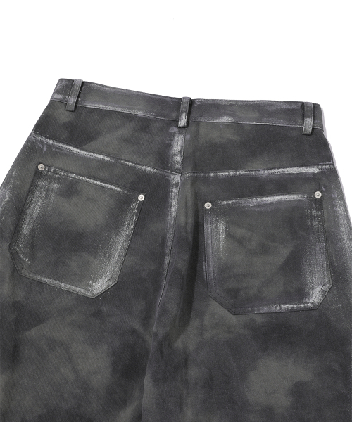 EPISODE UNTITLED(エピソードアンタイトルド)の「HAND PAINTING DYEING BERMUDA PANTS_MIX KHAKI(その他パンツ・レディース・その他・2/3)」の5枚目の写真