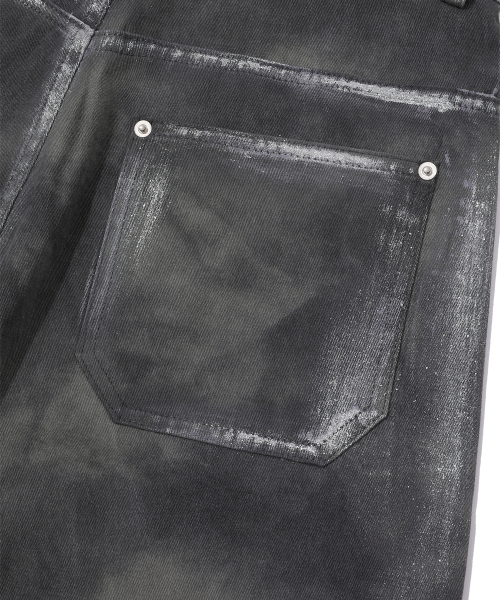 EPISODE UNTITLED(エピソードアンタイトルド)の「HAND PAINTING DYEING BERMUDA PANTS_MIX KHAKI(その他パンツ・レディース・その他・2/3)」の6枚目の写真