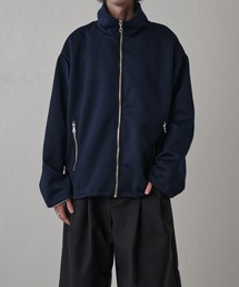 Lui's（ルイス）の「リラックス スタンドブルゾン（スウェット）」