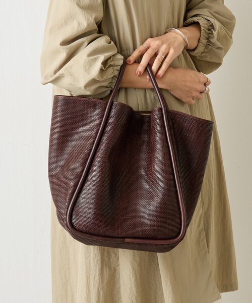 dragon ブラウン トートバッグ 革 セール】《dragon》レザートートバッグ（トートバッグ）｜BEARDSLEY