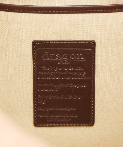 BEARDSLEY（ビアズリー）の「《dragon》レザートートバッグ（トートバッグ・レディース・ブラウン・FREE）」の12枚目の写真