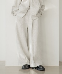 Heather（ヘザー）の「ポンチタックワイドパンツ　642185（スウェットパンツ）」