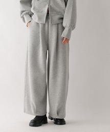 Heather | ポンチタックワイドパンツ　642185(スウェットパンツ)