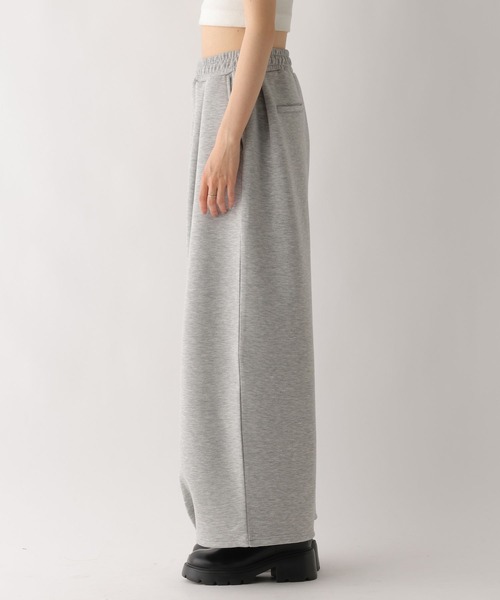 Heather(ヘザー)の「ポンチタックワイドパンツ 642185(スウェットパンツ・レディース・グレー/オートミール・FREE)」の13枚目の写真