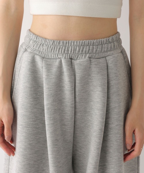 Heather(ヘザー)の「ポンチタックワイドパンツ 642185(スウェットパンツ・レディース・グレー/オートミール・FREE)」の16枚目の写真