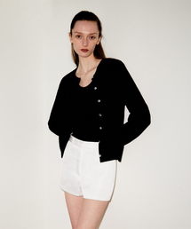 SATIN SHORT PANTS_WHITE