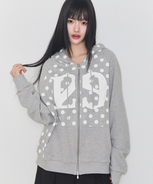 129 ロゴパッチ フードパーカー ライトピンク（パーカー）｜ILLIGO