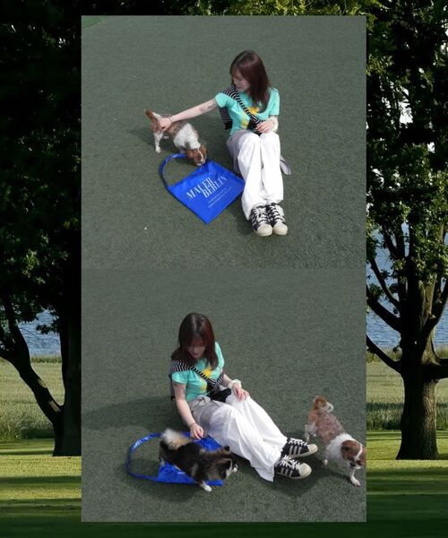 MAUER（マウアー）の「Flohmarkt Eco Bag (BLUE)（ショルダーバッグ・メンズ・その他・FREE）」の2枚目の写真