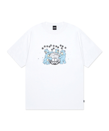 LMC( )��GLOBE BEAR TEE white(T�V���c/�J�b�g�\�[)
