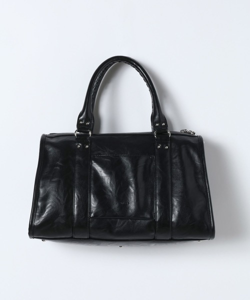 JEANASIS(ジーナシス)の「アンティークステッチボストン/646442(ボストンバッグ・レディース・ブラウン系その他/ブラック/ブルー系その他・FREE)」の6枚目の写真