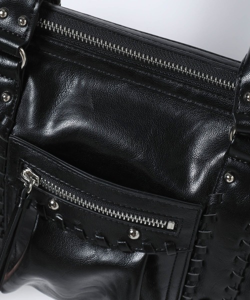 JEANASIS(ジーナシス)の「アンティークステッチボストン/646442(ボストンバッグ・レディース・ブラウン系その他/ブラック/ブルー系その他・FREE)」の11枚目の写真