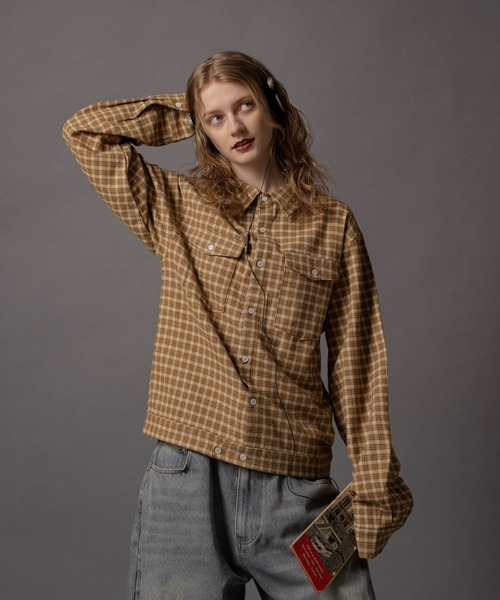 Double Pocket Check Shirt - ダブルポケットチェックシャツ（シャツ