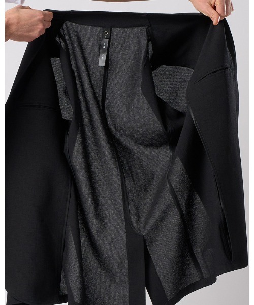 wjk(ダヴルジェイケイ)の「solid collar single jacket(テーラードジャケット・メンズ・ブラック/ネイビー・SMALL/MEDIUM/LARGE/X-LARGE)」の8枚目の写真