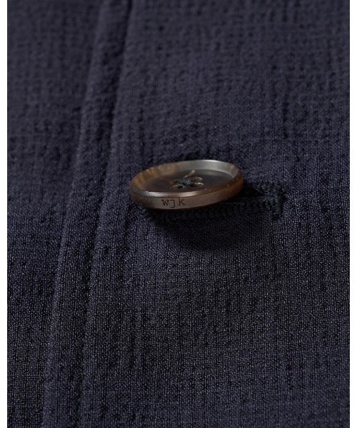 wjk(ダヴルジェイケイ)の「solid collar single jacket(テーラードジャケット・メンズ・ブラック/ネイビー・SMALL/MEDIUM/LARGE/X-LARGE)」の12枚目の写真