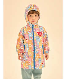 CAREBEARS（ケアベア）の「カラーケアベアーズ フードサファリジャケット（ブルゾン）」