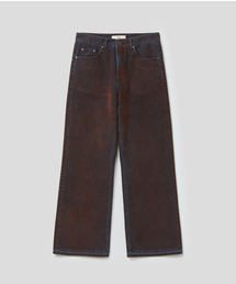 MMIC（エムエムアイシー）の「SAINT FLARE JEANS (BROWN)（その他パンツ）」
