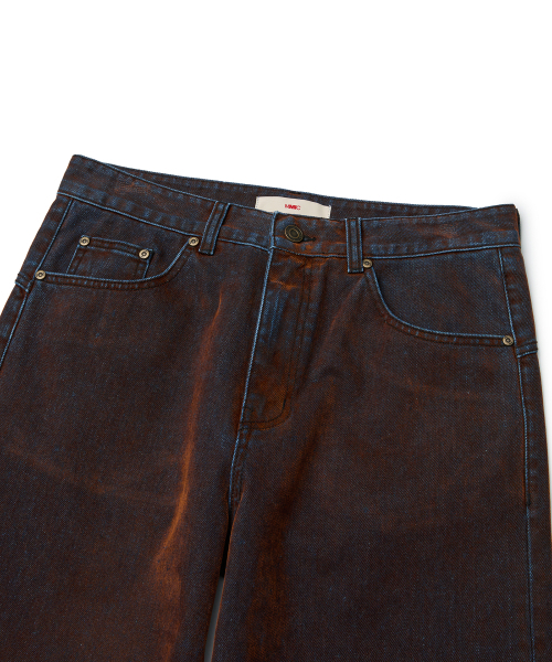 MMIC(エムエムアイシー)の「SAINT FLARE JEANS (BROWN)(その他パンツ・メンズ・その他・S/M)」の2枚目の写真