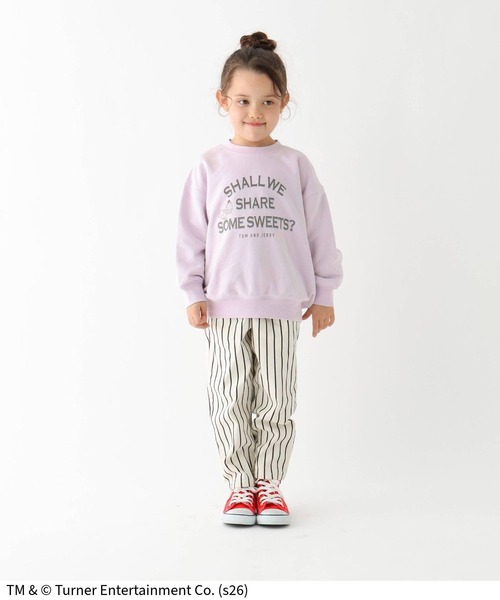 Tom＆Jerry（トムアンドジェリー）の「TOM and JERRY/スウェット/T/625164（スウェット・キッズ・ネイビー/ライトグレー/ライトピンク・120cm/100cm/110cm）」の22枚目の写真