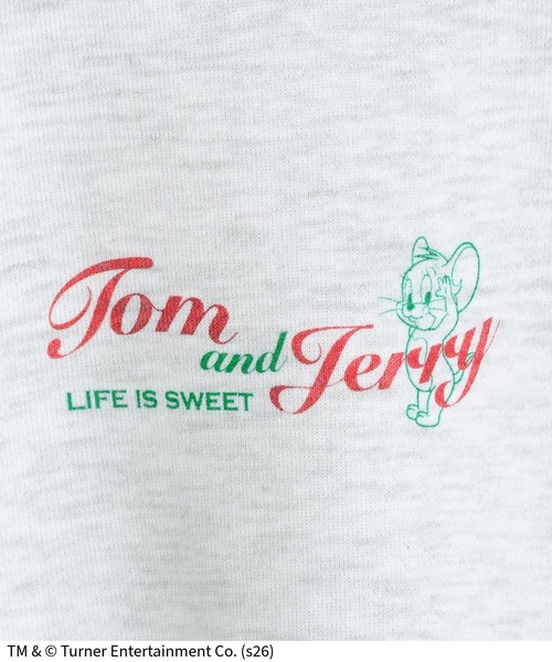 Tom＆Jerry（トムアンドジェリー）の「TOM and JERRY/スウェット/T/625164（スウェット・キッズ・ネイビー/ライトグレー/ライトピンク・120cm/100cm/110cm）」の20枚目の写真