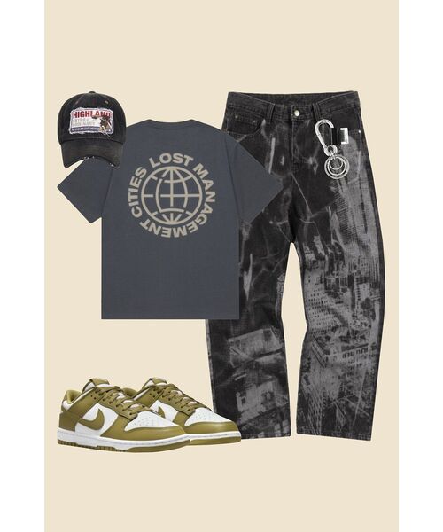 LMCの「OG COMBO TEE charcoal（Tシャツ/カットソー・レディース・その他・L/M/S/XL）」の2枚目の写真
