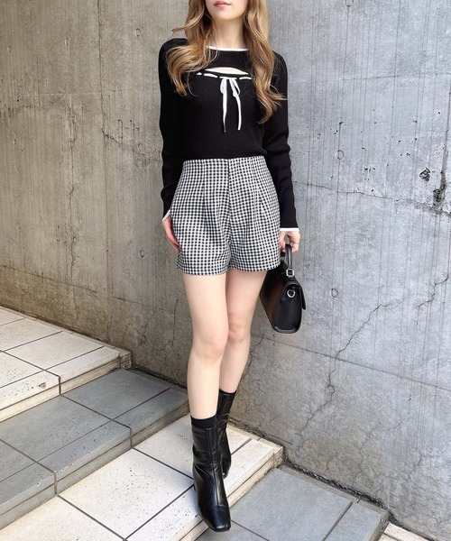 INGNI（イング）の「アソート柄ショートパンツ（その他パンツ・レディース・ブラック系その他3/ブラック系その他2/ホワイト系その他5・FREE）」の20枚目の写真