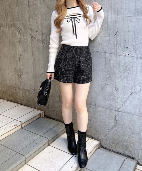 INGNI（イング）の「アソート柄ショートパンツ（その他パンツ・レディース・ブラック系その他3/ブラック系その他2/ホワイト系その他5・FREE）」の15枚目の写真