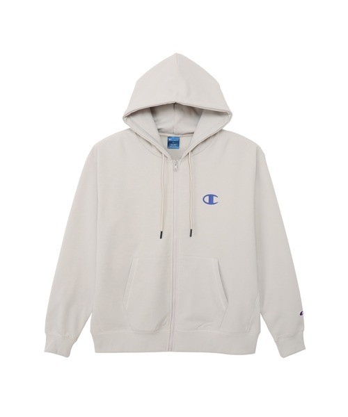 Champion（チャンピオン）の「【Champion/チャンピオン】メンズ スポーツ テックウィーブ テリー ジップフーデッドスウェットシャツ（スウェット・メンズ・ベージュ/ブラック/グレー・MEDIUM/X-LARGE/LARGE）」の3枚目の写真