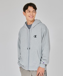 【Champion/チャンピオン】メンズ スポーツ テックウィーブ テリー ジップフーデッドスウェットシャツ