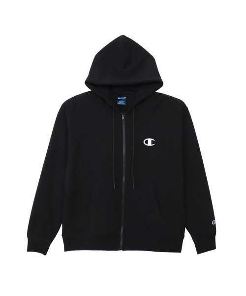 Champion（チャンピオン）の「【Champion/チャンピオン】メンズ スポーツ テックウィーブ テリー ジップフーデッドスウェットシャツ（スウェット・メンズ・ベージュ/ブラック/グレー・MEDIUM/X-LARGE/LARGE）」の2枚目の写真