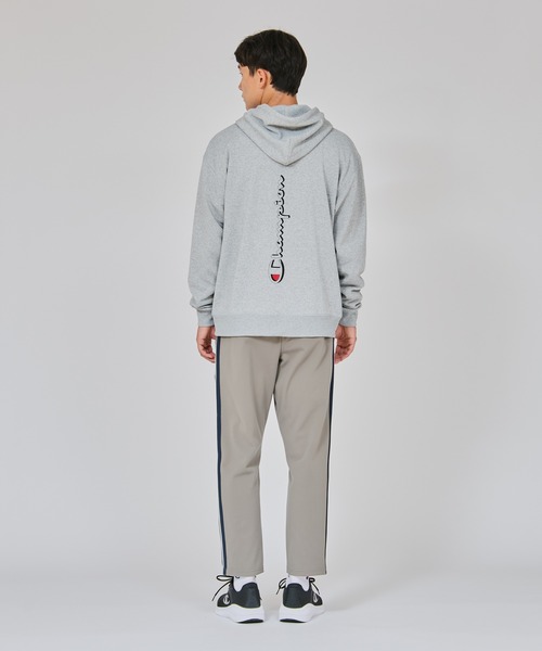 Champion（チャンピオン）の「【Champion/チャンピオン】メンズ スポーツ テックウィーブ テリー ジップフーデッドスウェットシャツ（スウェット・メンズ・ベージュ/ブラック/グレー・MEDIUM/X-LARGE/LARGE）」の10枚目の写真