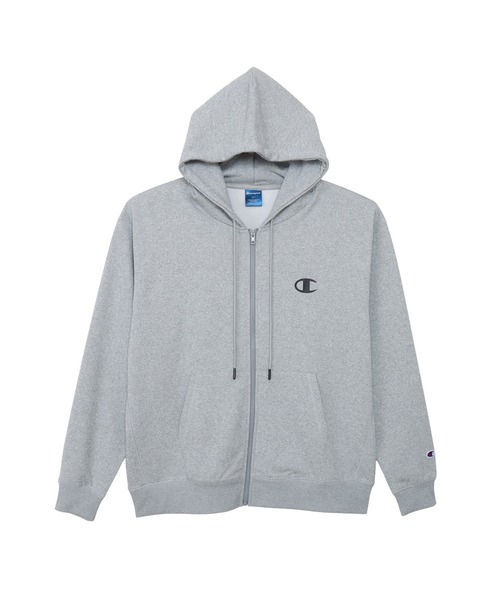 Champion（チャンピオン）の「【Champion/チャンピオン】メンズ スポーツ テックウィーブ テリー ジップフーデッドスウェットシャツ（スウェット・メンズ・ベージュ/ブラック/グレー・MEDIUM/X-LARGE/LARGE）」の11枚目の写真