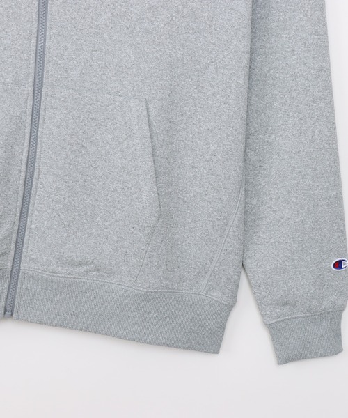 Champion（チャンピオン）の「【Champion/チャンピオン】メンズ スポーツ テックウィーブ テリー ジップフーデッドスウェットシャツ（スウェット・メンズ・ベージュ/ブラック/グレー・MEDIUM/X-LARGE/LARGE）」の17枚目の写真