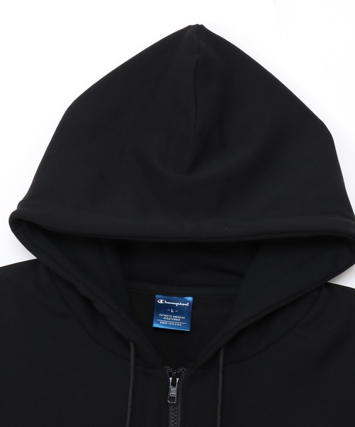 Champion（チャンピオン）の「【Champion/チャンピオン】メンズ スポーツ テックウィーブ テリー ジップフーデッドスウェットシャツ（スウェット・メンズ・ベージュ/ブラック/グレー・MEDIUM/X-LARGE/LARGE）」の19枚目の写真