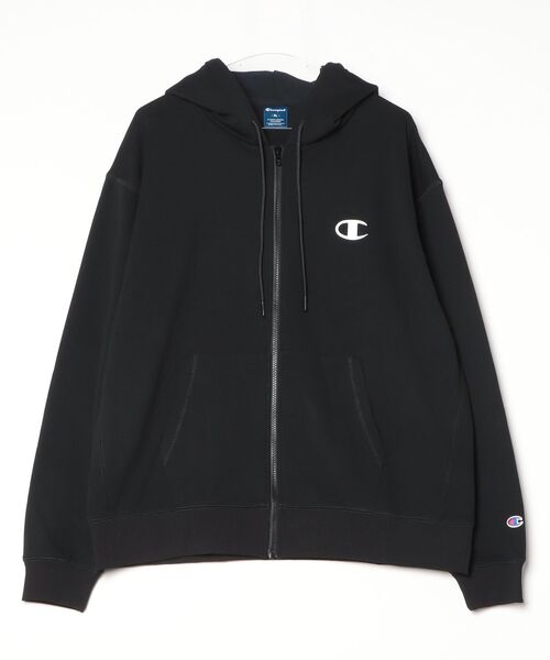 Champion（チャンピオン）の「【Champion/チャンピオン】メンズ スポーツ テックウィーブ テリー ジップフーデッドスウェットシャツ（スウェット・メンズ・ベージュ/ブラック/グレー・MEDIUM/X-LARGE/LARGE）」の18枚目の写真