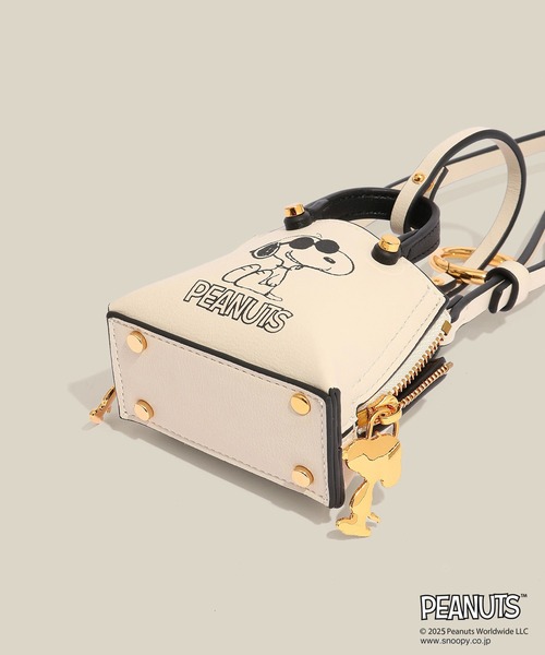 E'POR(エポール)の「【WEB限定/一部店舗限定】【E'POR×PEANUTS】別注 Y BAG Pico(ハンドバッグ・レディース・オフホワイト/ブラック/レッド・FREE)」の18枚目の写真
