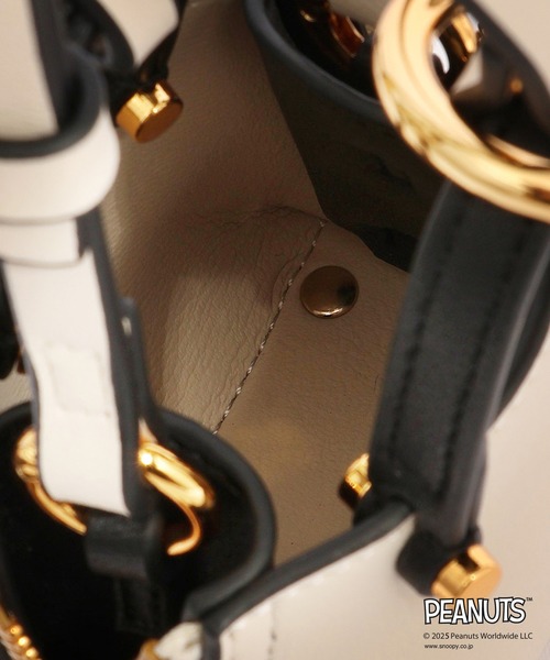 E'POR(エポール)の「【WEB限定/一部店舗限定】【E'POR×PEANUTS】別注 Y BAG Pico(ハンドバッグ・レディース・オフホワイト/ブラック/レッド・FREE)」の19枚目の写真
