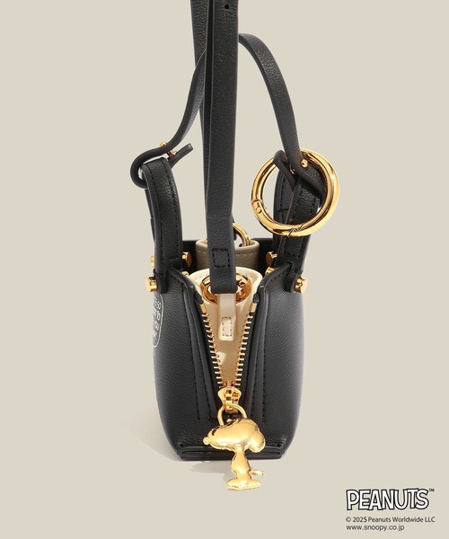 E'POR(エポール)の「【WEB限定/一部店舗限定】【E'POR×PEANUTS】別注 Y BAG Pico(ハンドバッグ・レディース・オフホワイト/ブラック/レッド・FREE)」の20枚目の写真