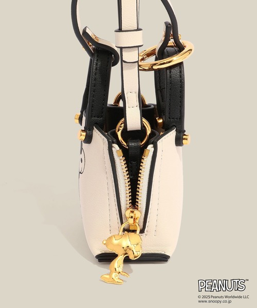 E'POR(エポール)の「【WEB限定/一部店舗限定】【E'POR×PEANUTS】別注 Y BAG Pico(ハンドバッグ・レディース・オフホワイト/ブラック/レッド・FREE)」の22枚目の写真