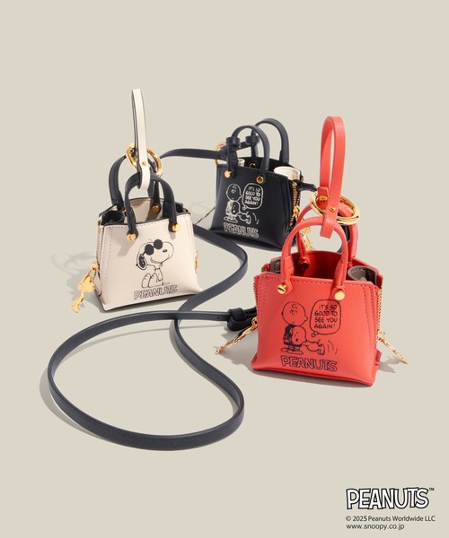 E'POR(エポール)の「【WEB限定/一部店舗限定】【E'POR×PEANUTS】別注 Y BAG Pico(ハンドバッグ・レディース・オフホワイト/ブラック/レッド・FREE)」の11枚目の写真