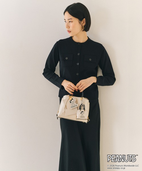E'POR(エポール)の「【WEB限定/一部店舗限定】【E'POR×PEANUTS】別注 Y BAG Pico(ハンドバッグ・レディース・オフホワイト/ブラック/レッド・FREE)」の5枚目の写真