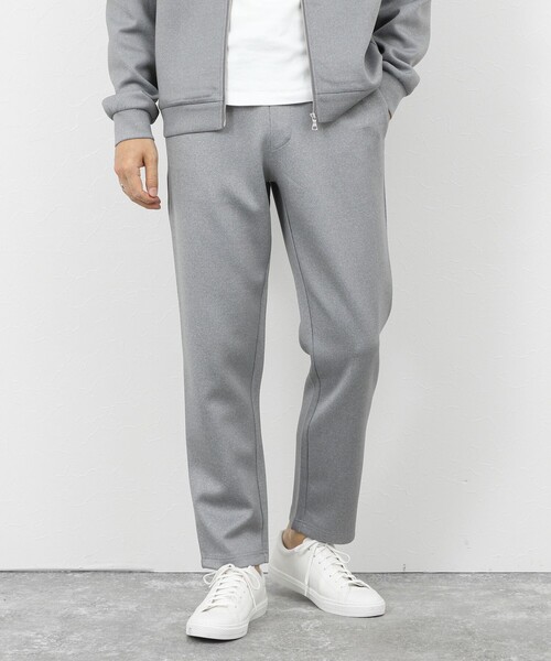 NOLLEY’S(ノーリーズ)の「《セットアップ対応》ダブルニットイージーパンツ 26SS(その他パンツ・メンズ・グレー/グレイッシュブルー/ブラック・XL/L/M/S)」の1枚目の写真