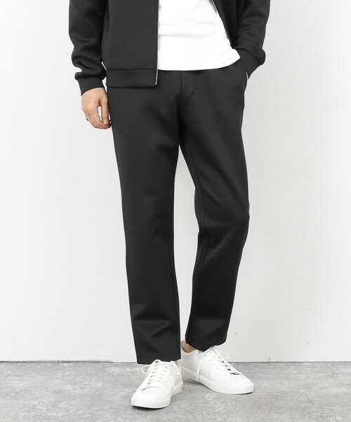 NOLLEY’S(ノーリーズ)の「《セットアップ対応》ダブルニットイージーパンツ 26SS(その他パンツ・メンズ・グレー/グレイッシュブルー/ブラック・XL/L/M/S)」の2枚目の写真