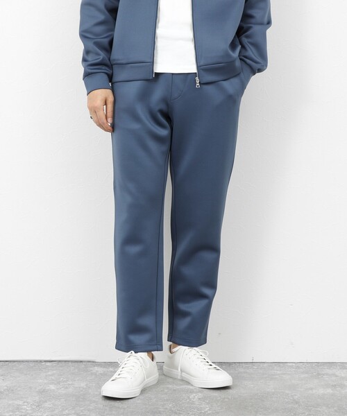 NOLLEY’S(ノーリーズ)の「《セットアップ対応》ダブルニットイージーパンツ 26SS(その他パンツ・メンズ・グレー/グレイッシュブルー/ブラック・XL/L/M/S)」の4枚目の写真