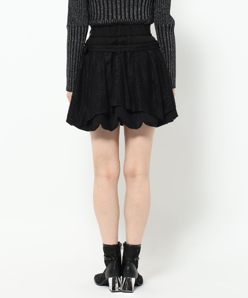 HARE（ハレ）の「レースバルーンミニスカート(HARE)（スカート・レディース・ホワイト/ブラック・FREE）」の16枚目の写真