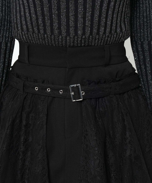 HARE（ハレ）の「レースバルーンミニスカート(HARE)（スカート・レディース・ホワイト/ブラック・FREE）」の17枚目の写真