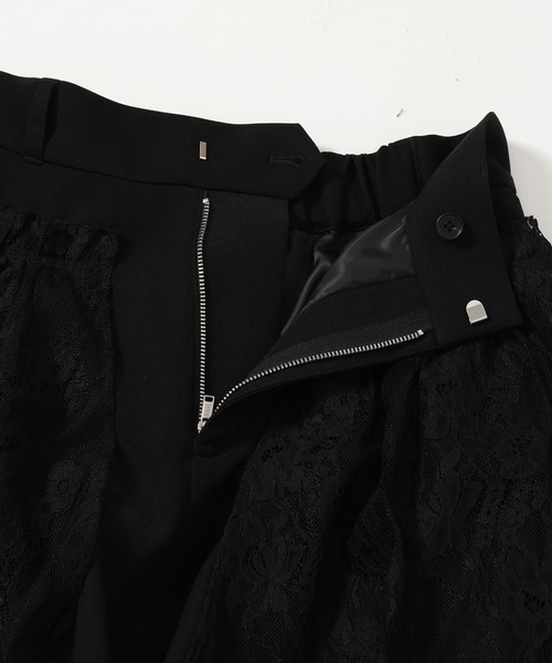 HARE（ハレ）の「レースバルーンミニスカート(HARE)（スカート・レディース・ホワイト/ブラック・FREE）」の8枚目の写真