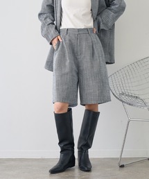 NOGLE | 【NOGLE/ノグル】リネンヘリンボーンショートパンツ(その他パンツ)